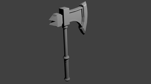 Axe Low Poly (I think it is :D ) preview image